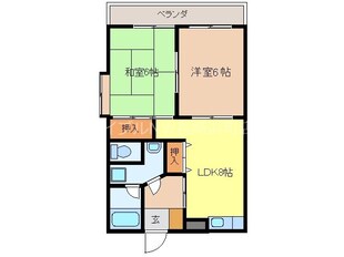 グレインハウスの物件間取画像